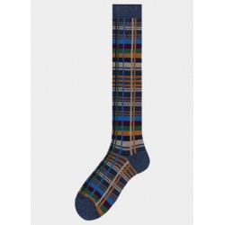 Socks men made in italy dog snow and sport marine