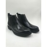 Woman's ankle boots Beatles Shoes Creative made in italy black