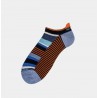 Socks men made in italy multicolor stripes blue