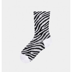 Socks woman made in italy zebrine print