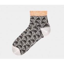 Socks woman made in italy anklets soft print