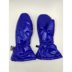 Woman's muffles Gloves blue royale