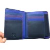 Men's wallet Mywalit black/blue royal
