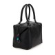 Woman's black Trasformable shoulder bag