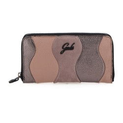 Woman's pink Wallet Gabs zip around leather