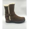 Boot Manas woman brown and merinos