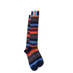 Socks men made in italy multicolor royal and marte