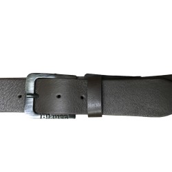 Man's belt black leather